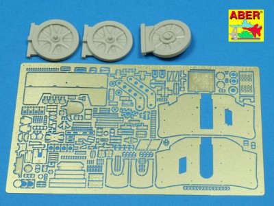 Aber ABR35110 1:35 PaK.97/Pak.38 German 7,5cm Anti tank gun