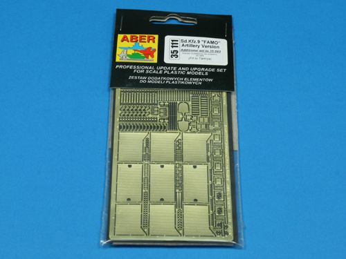 Aber ABR35111 1:35 Sd.Kfz.9 'FAMO' Artillery version set.2