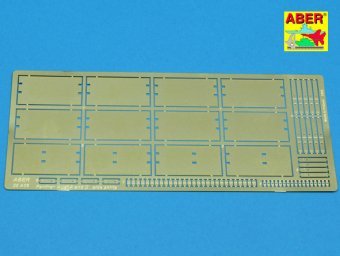 Aber Pz.Kpfw.V Panther Ausf.A/D side skirts 1:35