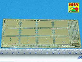 Aber Pz.Kpfw.V Panther Ausf.A/D side skirts 1:35