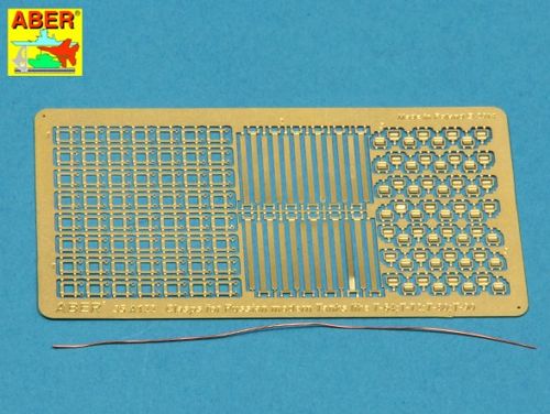 Aber ABR35A122 1:35 Clasps for modern Soviet Tanks like T-64; T-72; T-80; T-90