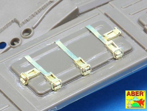 Aber ABR35A122 1:35 Clasps for modern Soviet Tanks like T-64; T-72; T-80; T-90