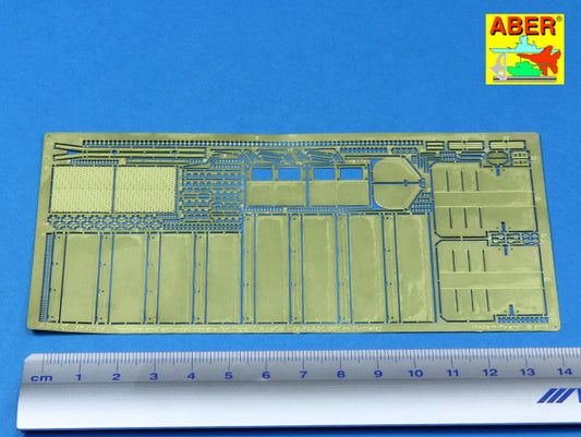 Aber ABR35A125 1:35 Fenders and exhaust covers for Pz.Kpfw.VI Tiger I