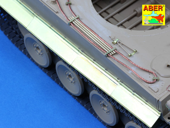 Aber ABR35A125 1:35 Fenders and exhaust covers for Pz.Kpfw.VI Tiger I