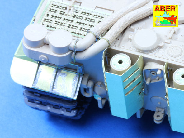 Aber ABR35A125 1:35 Fenders and exhaust covers for Pz.Kpfw.VI Tiger I