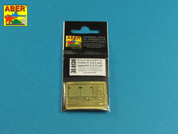 Aber Exhaust Holders Panther Ausf.D/A/G & Jagdpanther G1/G2 1:35