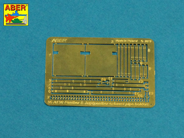 Aber Exhaust Holders Panther Ausf.D/A/G & Jagdpanther G1/G2 1:35