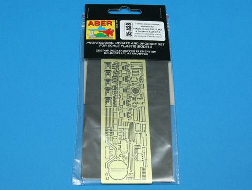 Aber ABR35A038 1:35 Turret element for Pz.Kpfw.III Ausf.G/N, Pz.Kpfw.IV Ausf.E/G