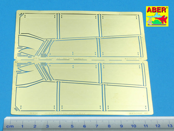 Aber ABR35A041 1:35 JagdTiger Henschel side skirts