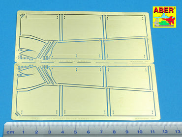 Aber ABR35A041 1:35 JagdTiger Henschel side skirts