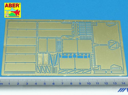 Aber ABR35A043 1:35 fenders and exhaust cover for Sturmtiger 38cm