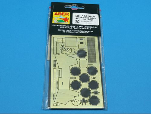 Aber ABR35A057 1:35 Willys Jeep accessories and details