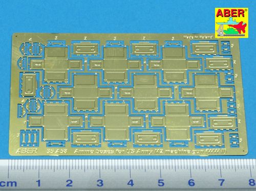Aber ABR35A058 1:35 ammunition boxes for U.S