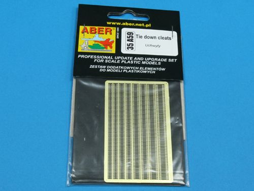 Aber ABR35A059 1:35 500+ assorted tie down cleat