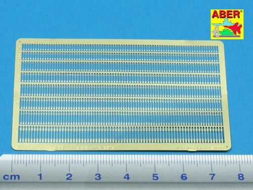 Aber ABR35A059 1:35 500+ assorted tie down cleat