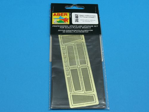 Aber Upper Mesh Screens for Pz.Kpfw.IV Ausf.J 1:35