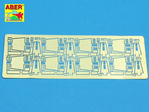 Aber ABR35A071 1:35 Ammunition boxes for MG34 and MG42