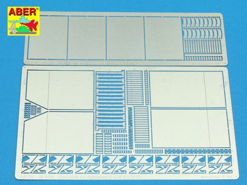 Aber ABR35A082 1:35 side skirts for Jagdpanzer IV L/48 and L/70