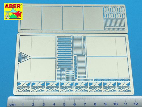 Aber ABR35A082 1:35 side skirts for Jagdpanzer IV L/48 and L/70