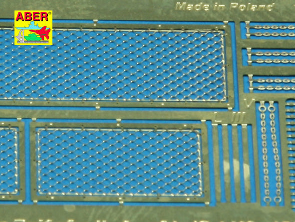 Aber ABR35G09 1:35 Grilles for Pz.Kpfw.II 'Luchs' German Sd.Kfz.123)