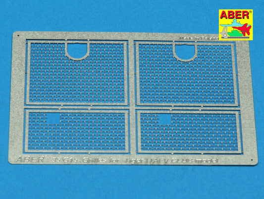 Aber ABR35G15 1:35 Grilles for Pz.Kpfw.VI Tiger I Sd.Kfz.181