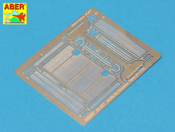 Aber ABR35G27 1:35 Grilles for Soviet BT-7 or BT-42