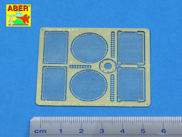 Aber ABR35G30 1:35 Grilles for Pz.Kpfw.V Ausf.D "Panther"