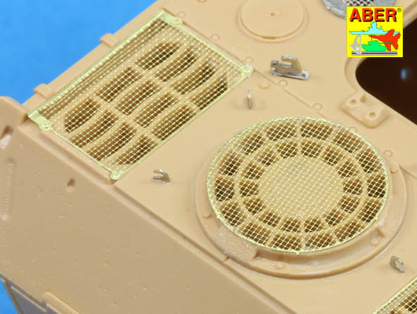 Aber ABR35G30 1:35 Grilles for Pz.Kpfw.V Ausf.D "Panther"