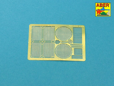 Aber ABR35G33 1:35 Grilles for Sd.Kfz.171 Panther A