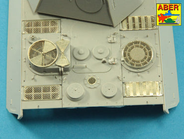 Aber Grilles for Panther Ausf.G & Jagdpanther Ausf.G2 Late 1:35