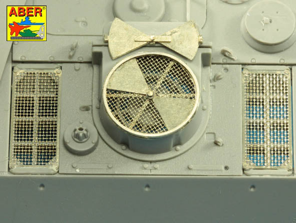 Aber Grilles for Panther Ausf.G & Jagdpanther Ausf.G2 Late 1:35
