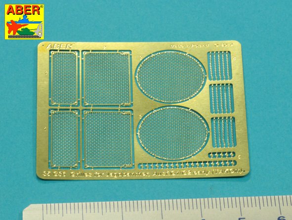 Aber ABR35G36 1:35 Grilles for Jagdpanther Ausf.G1/Ausf.G2 early