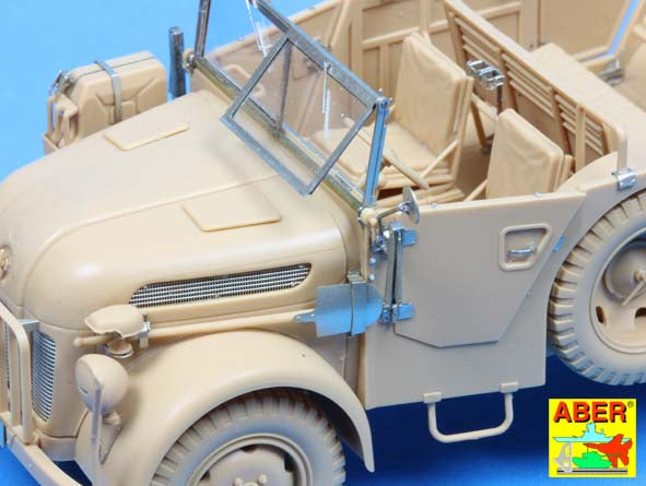 Aber ABR35G38 1:35 Grilles for Steyr Type 1500A/01 Command car