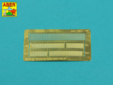 Aber ABR35G40 1:35 Grilles for Cromwell Mk.IV & Centaur C.S