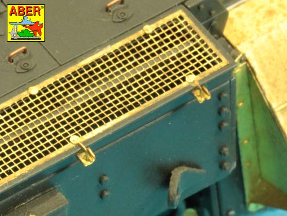 Aber ABR35G40 1:35 Grilles for Cromwell Mk.IV & Centaur C.S