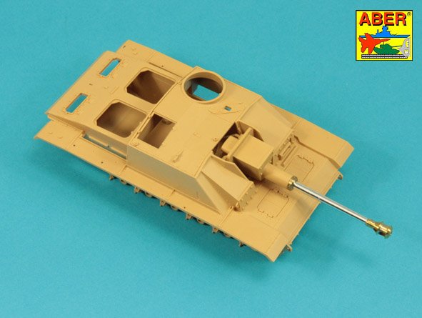 Aber German StuK.40 L/48 7.5cm Barrel Final Muzzle Brake 1:35