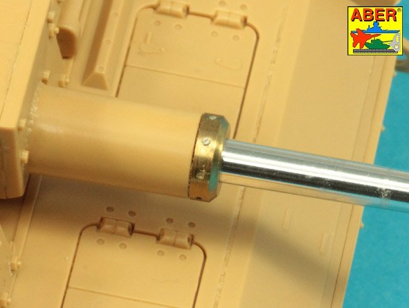 Aber German StuK.40 L/48 7.5cm Barrel Final Muzzle Brake 1:35