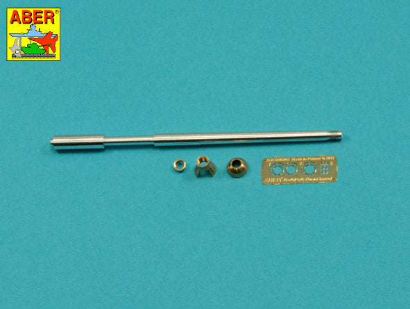 Aber German 75mm Barrel Single Baffle Muzzle Tiger F2/G 1:35