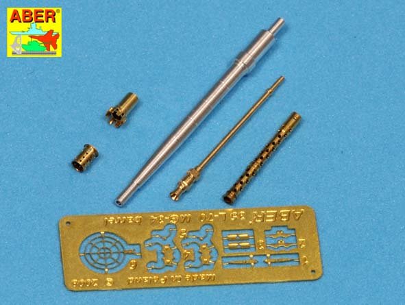 Aber ABR35L106N 1:35 Barrels set KwK.30 & MG34 for Pz.Kpfw.II Ausf.A-Ausf.F