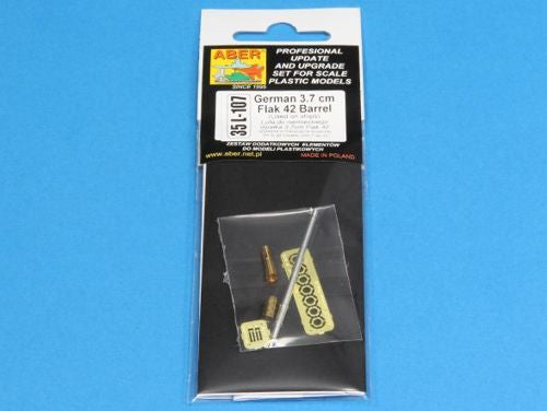 Aber ABR35L107 1:35 German 3,7cm Flak 42 Barrel, Universal set