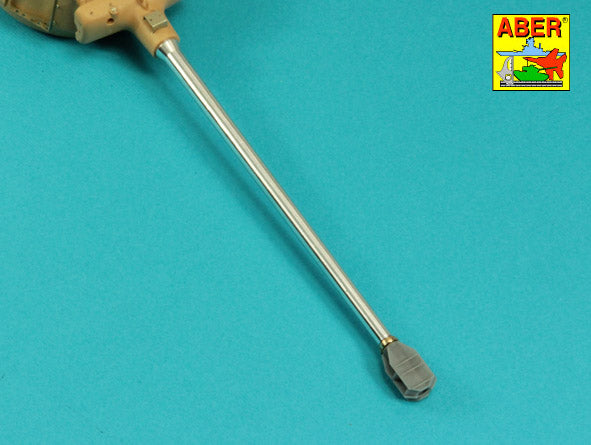 Aber 105mm D1504 L/44 Barrel with Muzzle Brake Sherman M51 1:35