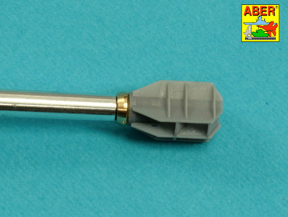 Aber 105mm D1504 L/44 Barrel with Muzzle Brake Sherman M51 1:35