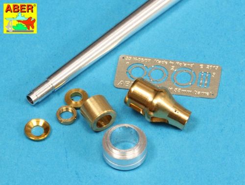Aber ABR35L125 1:35 Barrel for German 88mm Kw.K 43