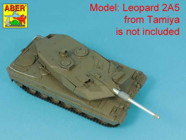 Aber ABR35L129 1:35 120 mm L/44 Barrel for German Tank Leopard 2A4/A5