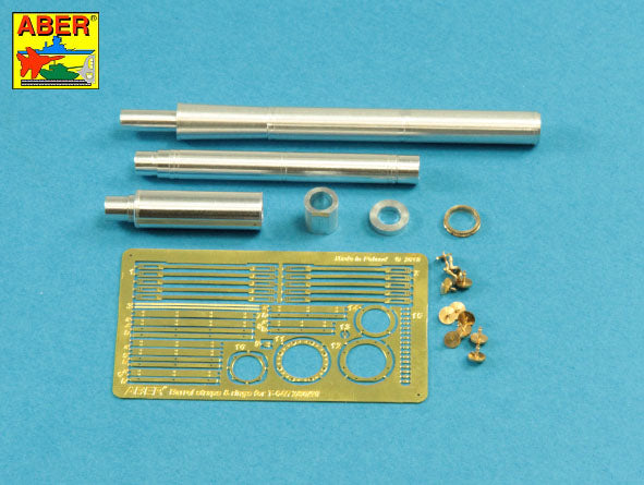 Aber 125mm 2A46M-4 Barrel for Soviet T-80U & Ukrainian T-84 1:35