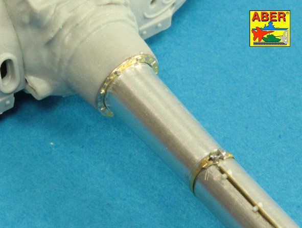 Aber 125mm 2A46M-2 Barrel for Soviet T-72B1 T-90 T-80B 1:35