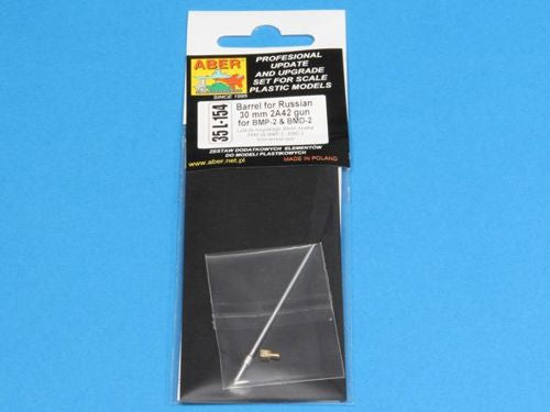 Aber ABR35L154 1:35 Barrel for Soviet 30mm 2A42 gun for BMP-2 & Soviet BMD-2