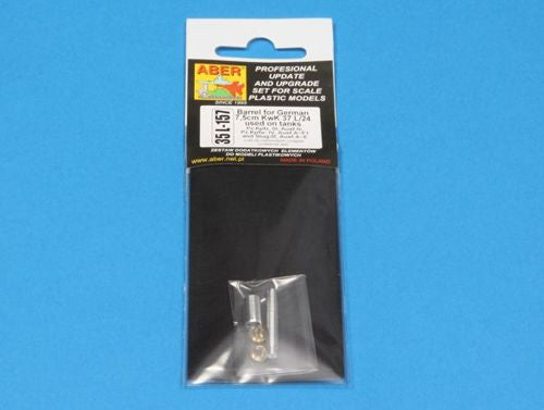 Aber 75mm KwK 37 L/24 Barrel for Pz.Kpfw.III N & Pz.Kpfw.IV 1:35