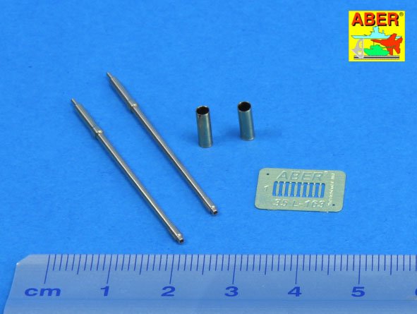 Aber Barrels for Russian 23mm Anti-Aircraft Gun ZU-23-2 1:35