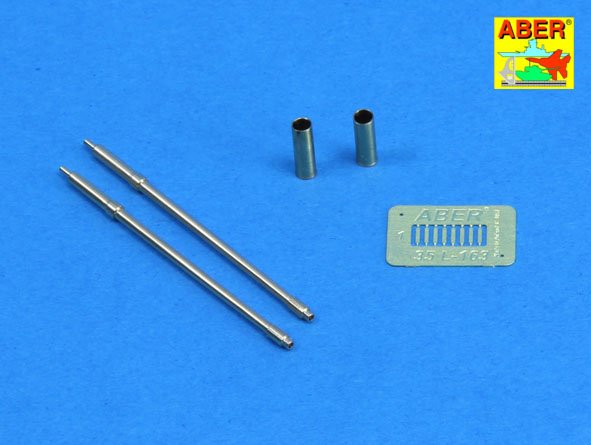 Aber Barrels for Russian 23mm Anti-Aircraft Gun ZU-23-2 1:35